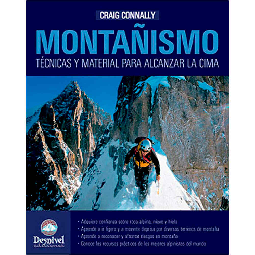 Desnivel libros MONTANISMO. TECNICAS Y MATERIAL vista frontal