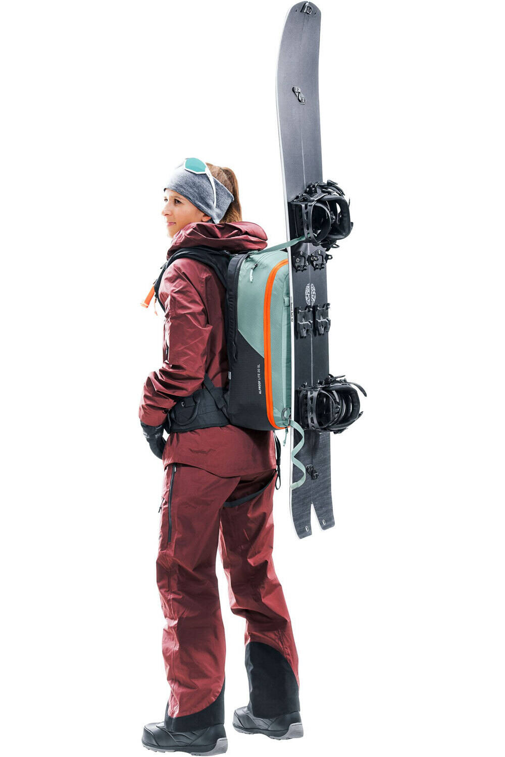 Deuter mochila snowboard Alproof Lite 20 SL vista frontal