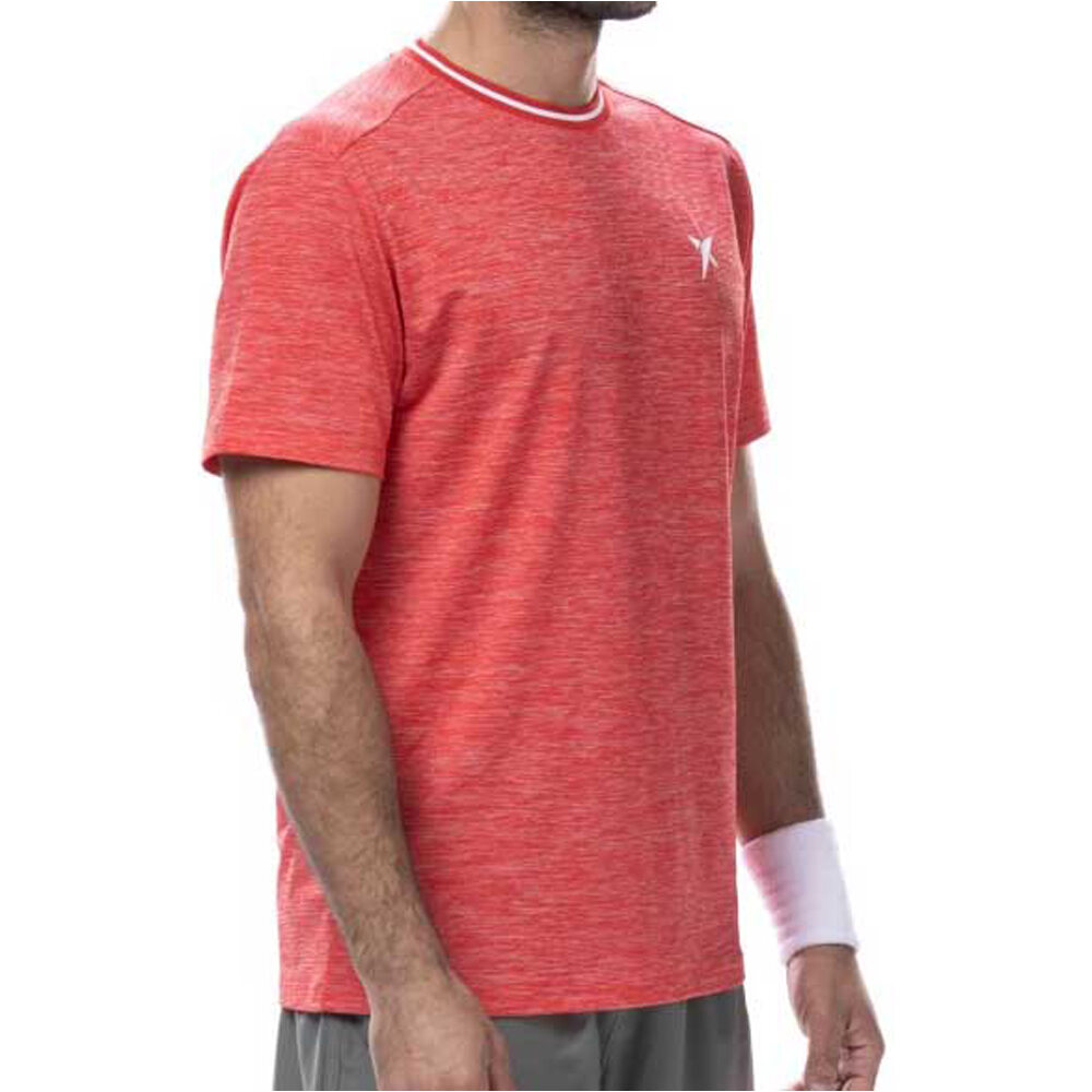 Dropshot camiseta tenis manga corta hombre CAMISETA SABANA vista detalle