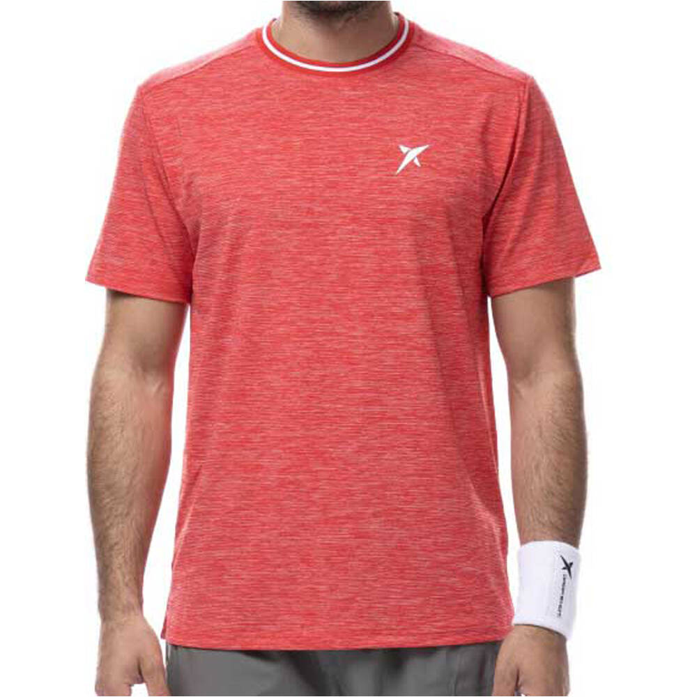 Dropshot camiseta tenis manga corta hombre CAMISETA SABANA vista frontal