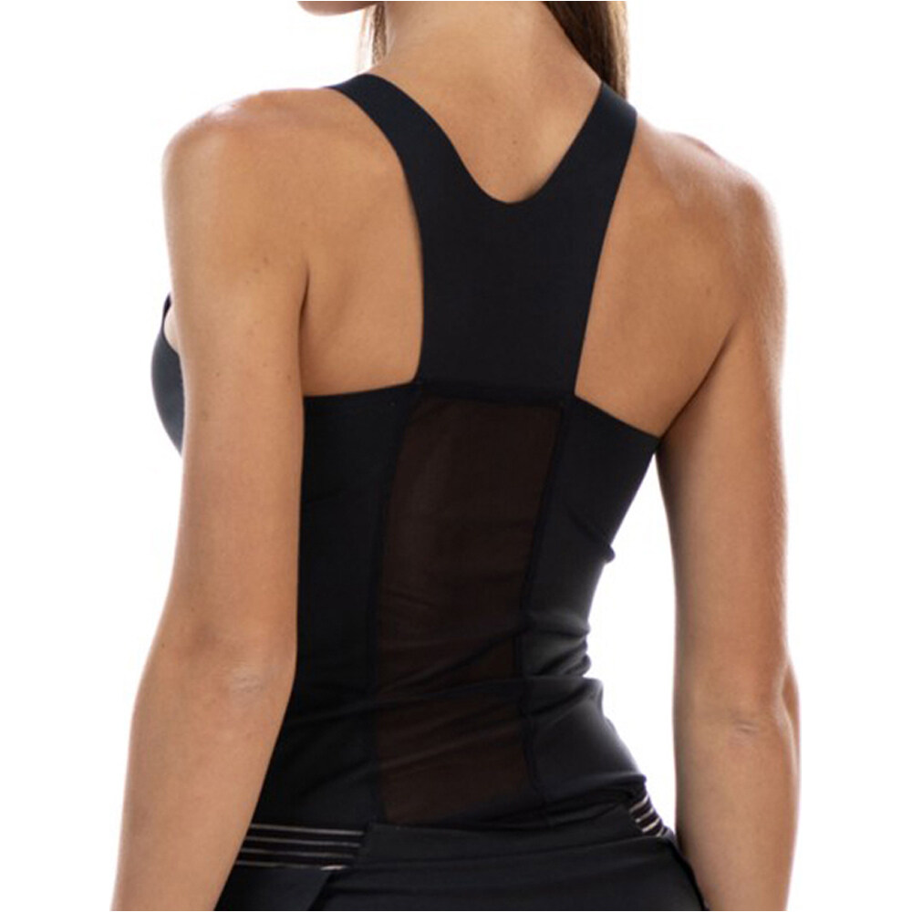 Dropshot camiseta tenis manga corta mujer CAMISETA DALIA vista trasera