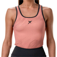 Dropshot camiseta tenis manga corta mujer CAMISETA LIRIO vista frontal