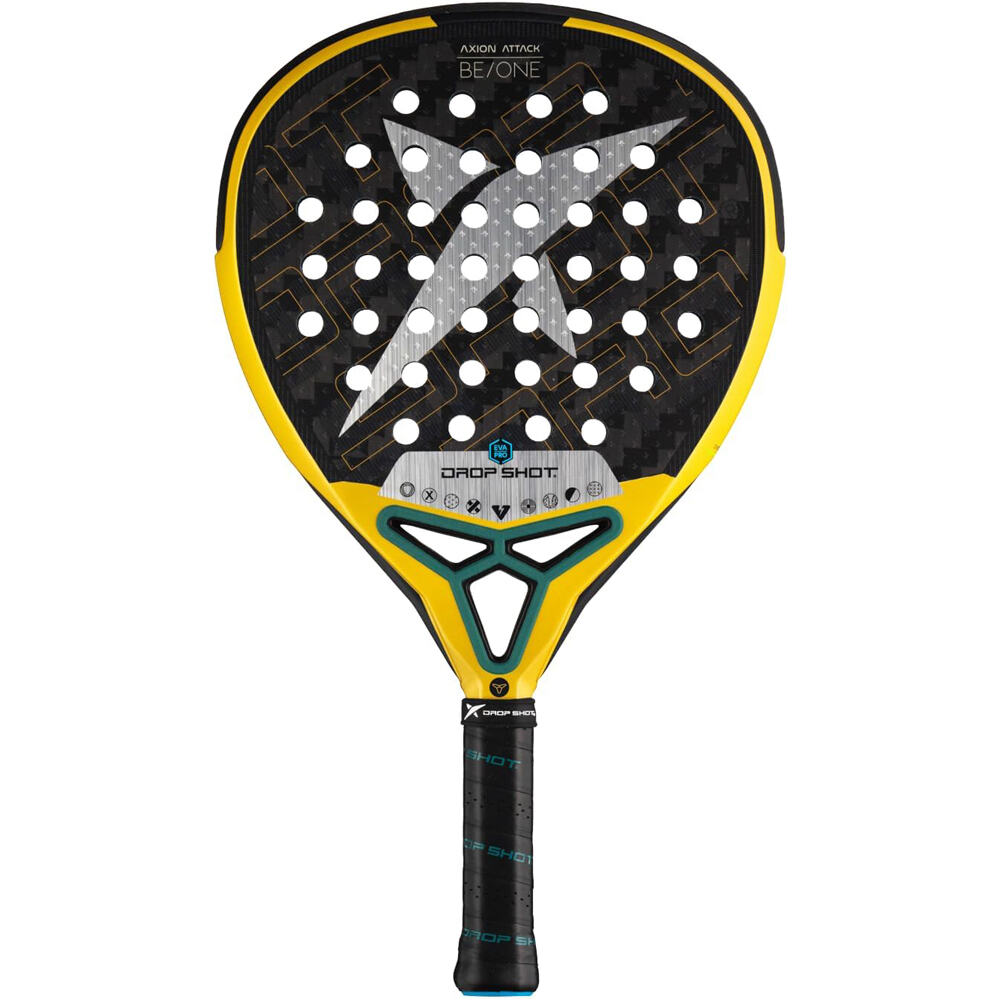 Dropshot pala pádel adulto PALA AXION ATTACK vista frontal