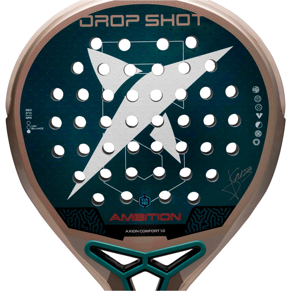 Dropshot pala pádel adulto PALA AXION COMFORT 1.0 03
