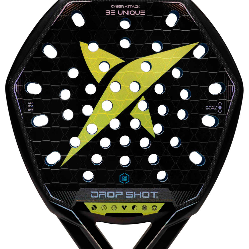 Dropshot pala pádel adulto PALA CYBER ATTACK 04