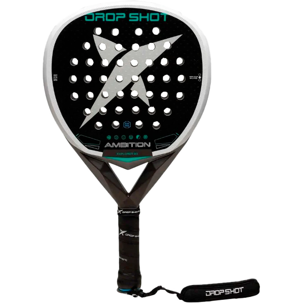 Dropshot pala pádel adulto PALA EXPLORER 9.0 vista frontal