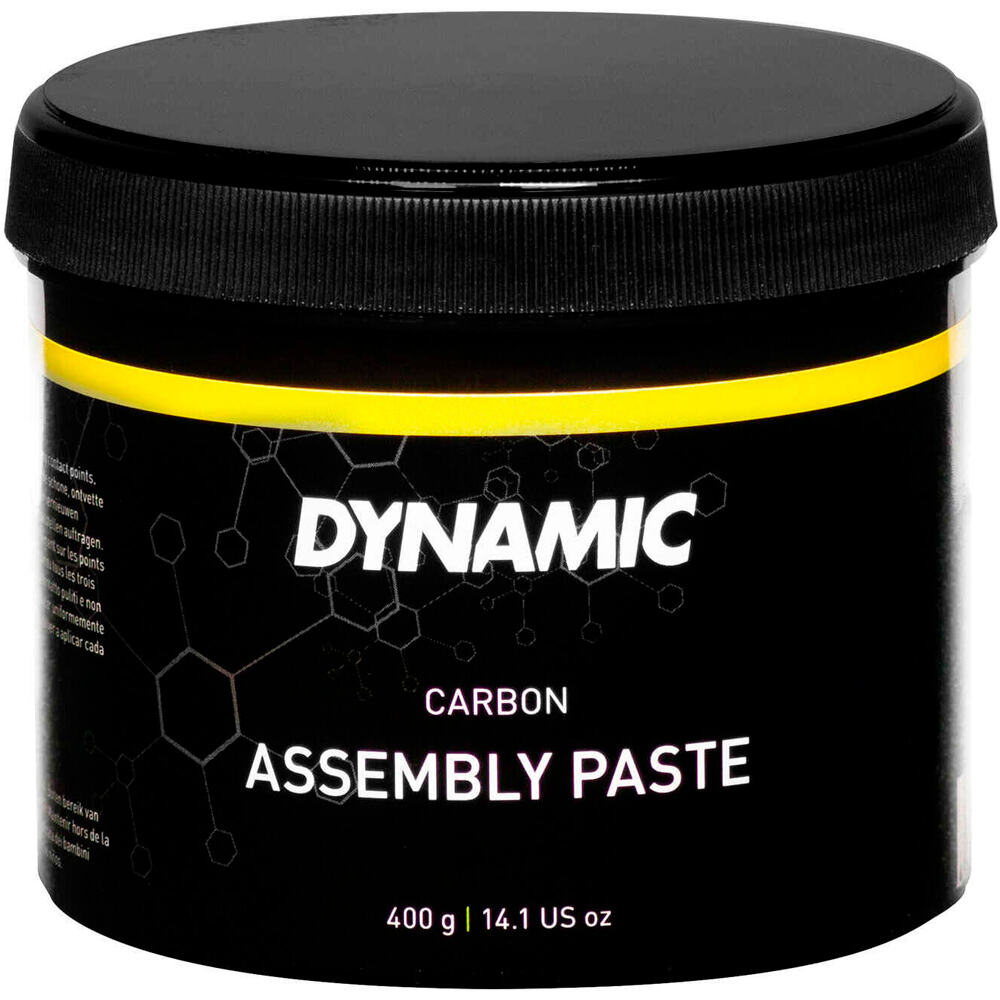 Dynamic aceites y lubricante bicicleta CARBON ASSEMBLY PASTE 400 G. vista frontal