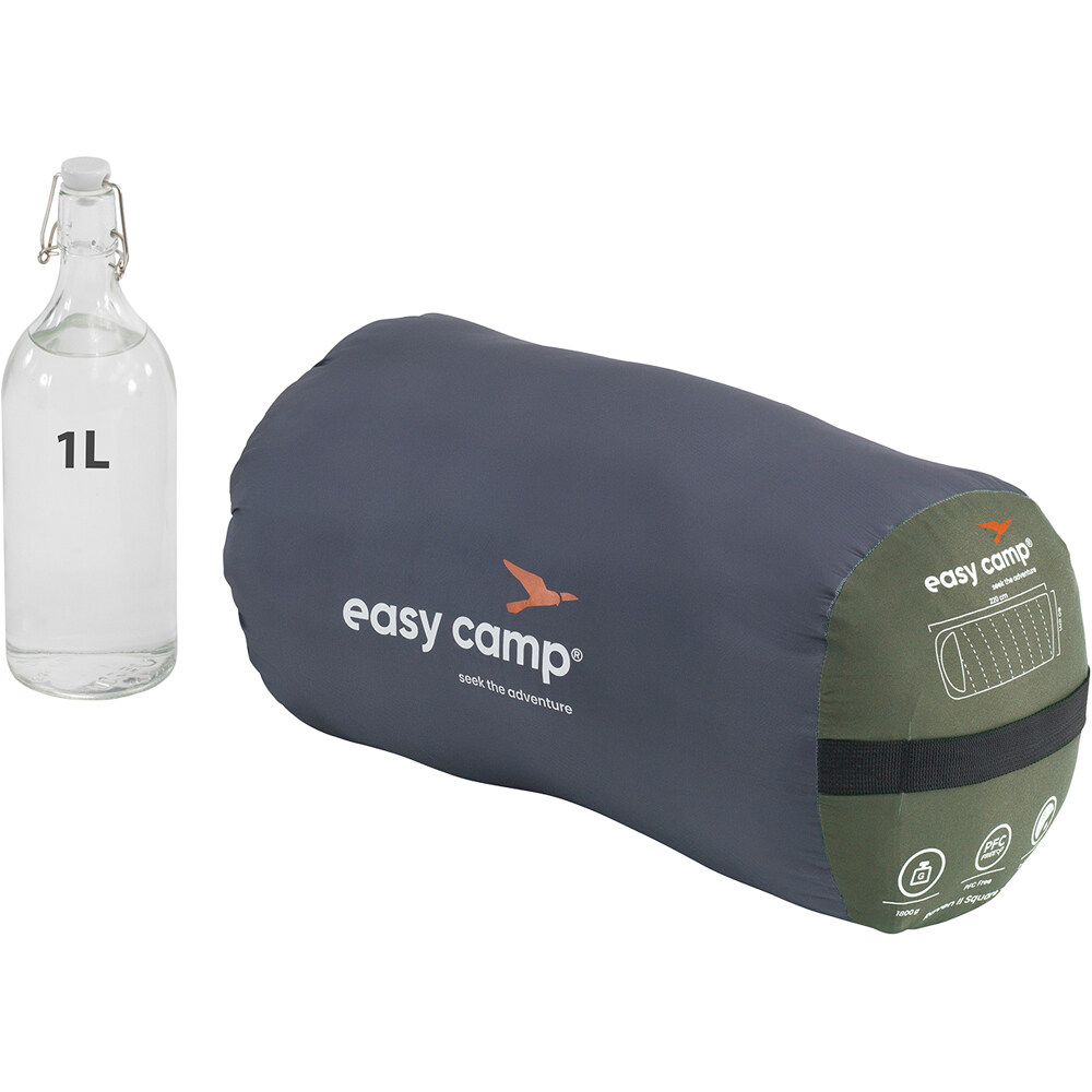 Easy Camp saco de dormir RAVEN II SQUARE -3C 03