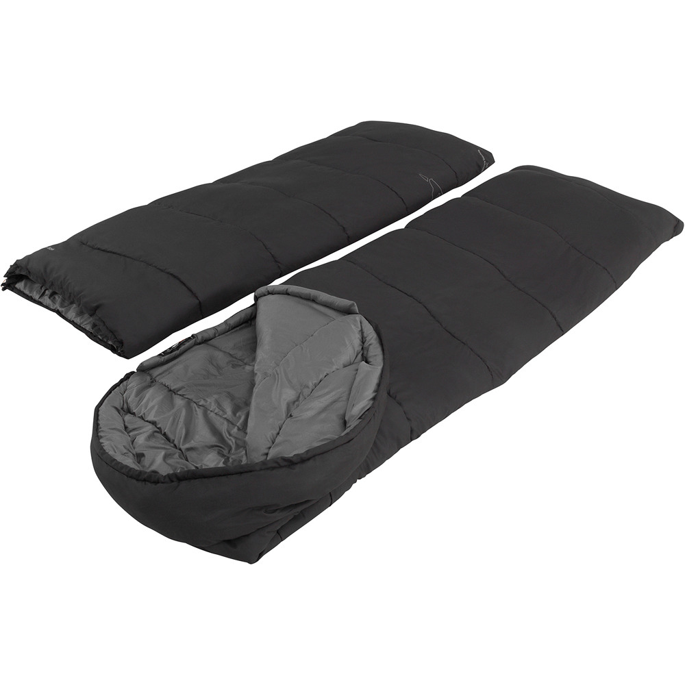 Easy Camp saco de dormir RAVEN SQUARE DOUBLE 5C 02