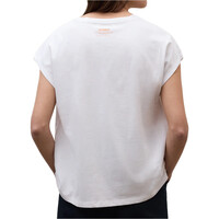 Ecoalf camiseta manga corta mujer NAMUR T-SHIRT WOMAN vista trasera