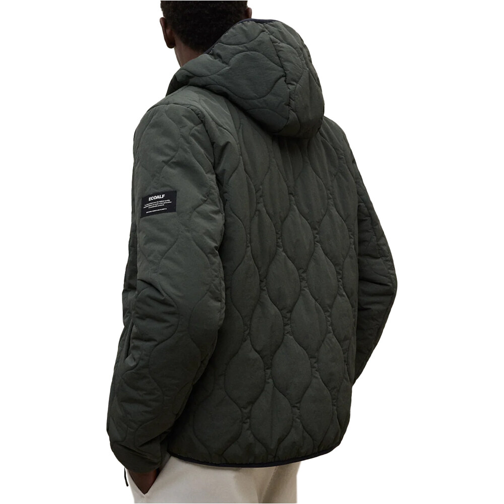 Ecoalf chaquetas hombre ASPO JACKET MAN vista trasera