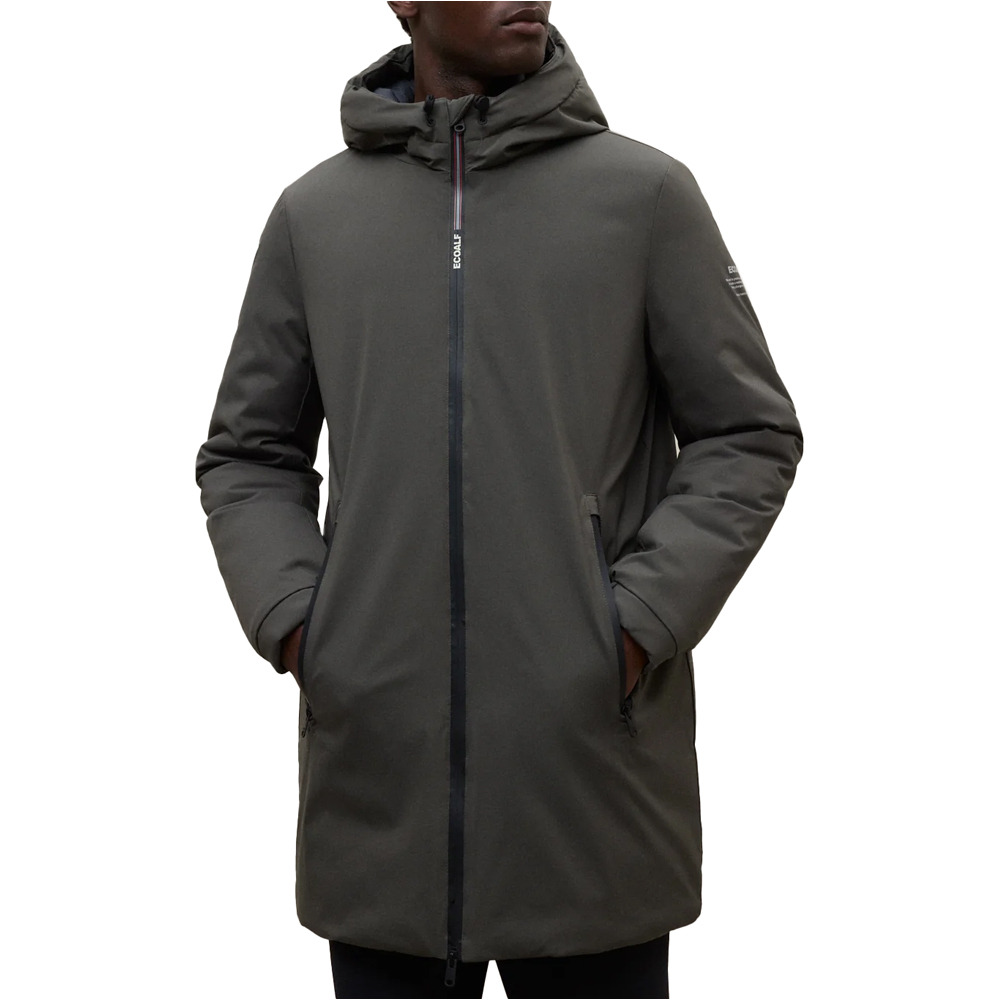 Ecoalf chaquetas hombre PASU JACKET MAN vista frontal