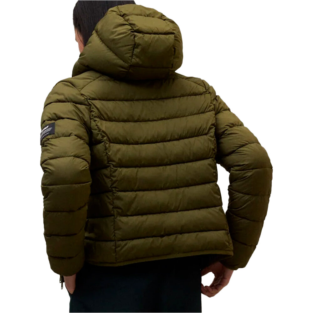 Ecoalf chaquetas mujer ASPENALF JACKET WOMAN vista trasera