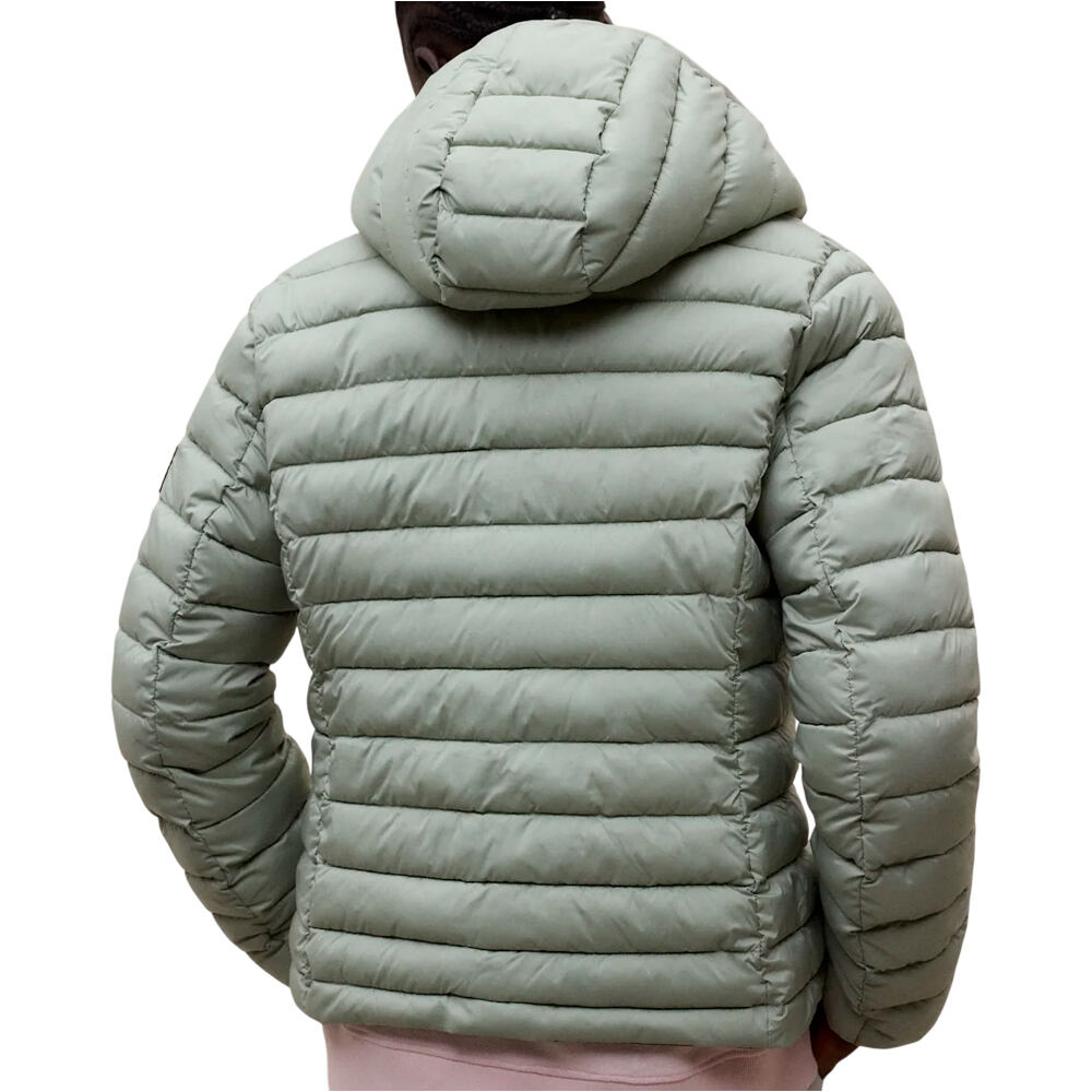 Ecoalf chaquetas mujer ATLANTIC JACKET WOMAN vista trasera