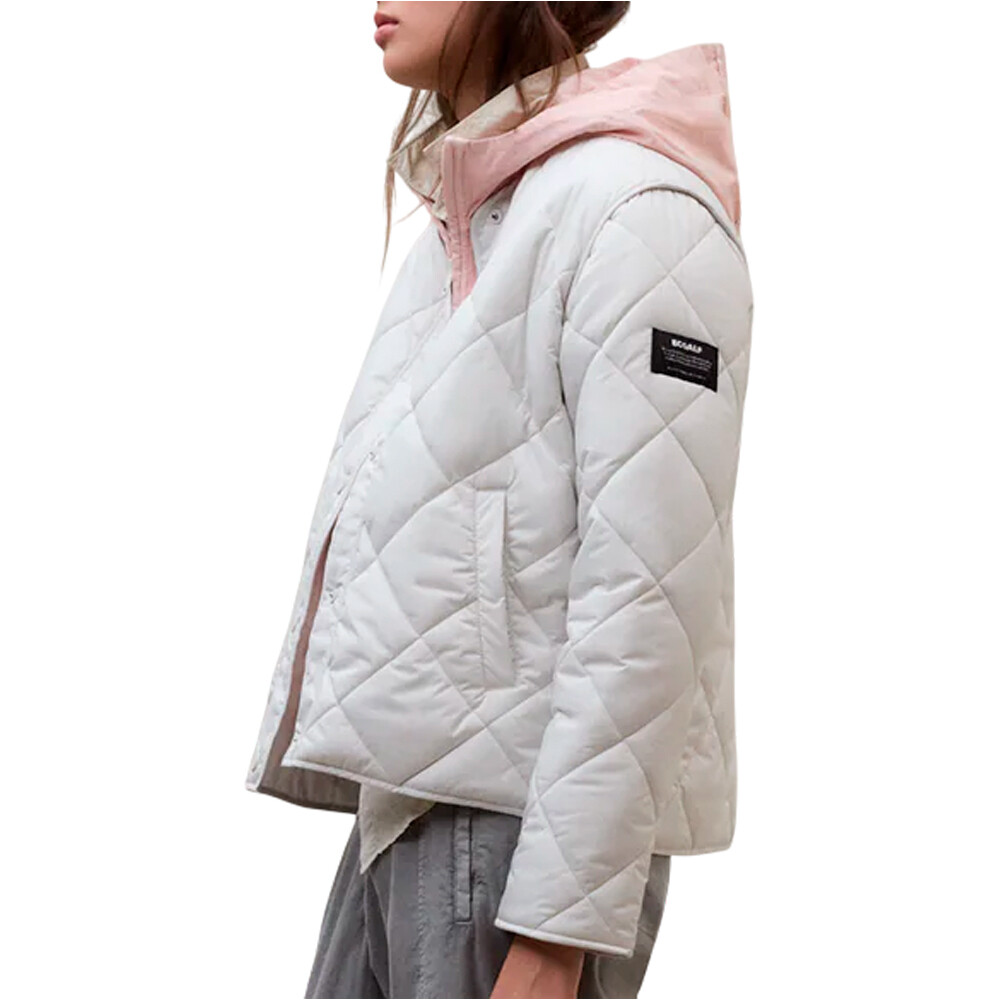 Ecoalf chaquetas mujer MUSA RHOMB JACKET WOMAN vista detalle