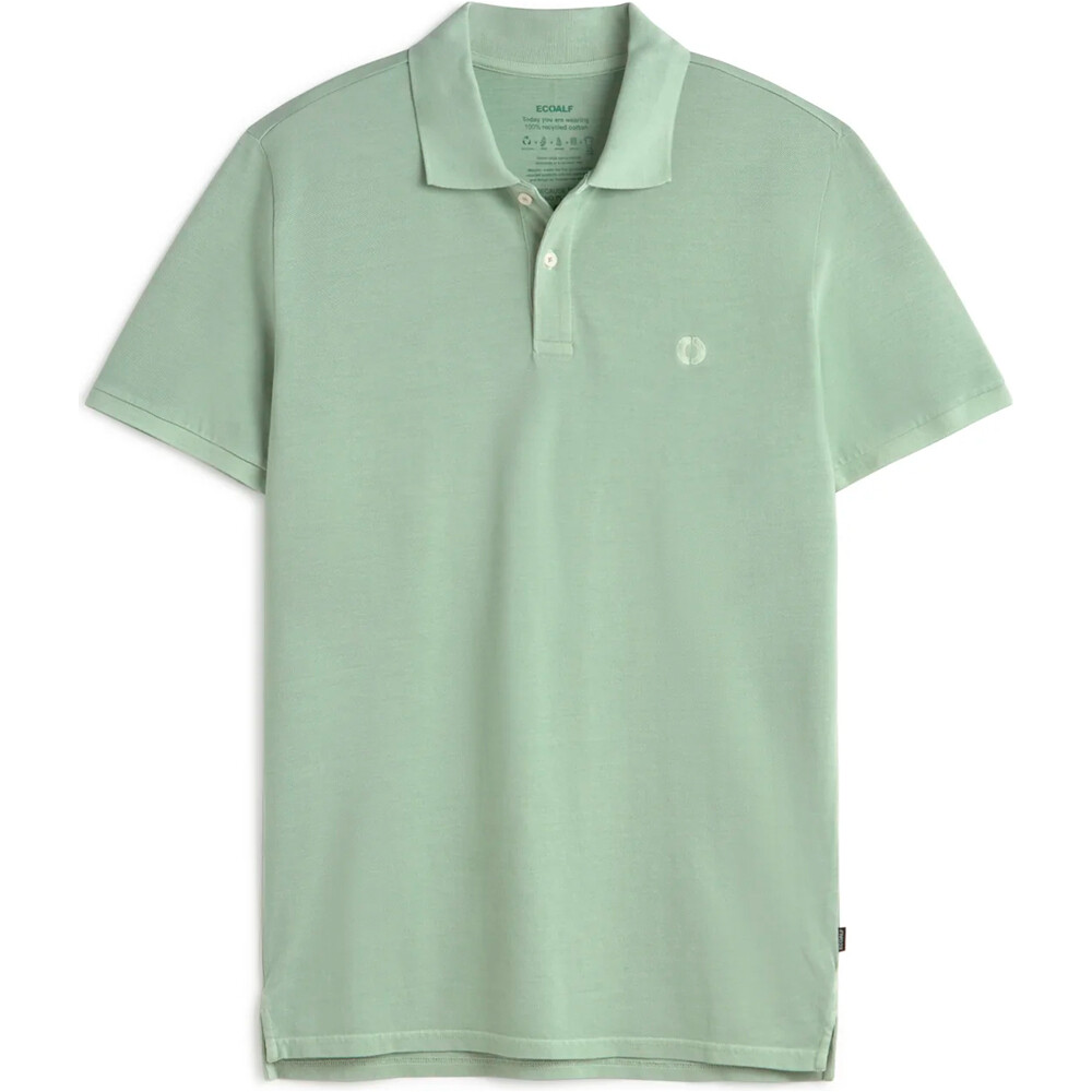 Ecoalf polo manga corta hombre TEDAN POLO MAN vista frontal