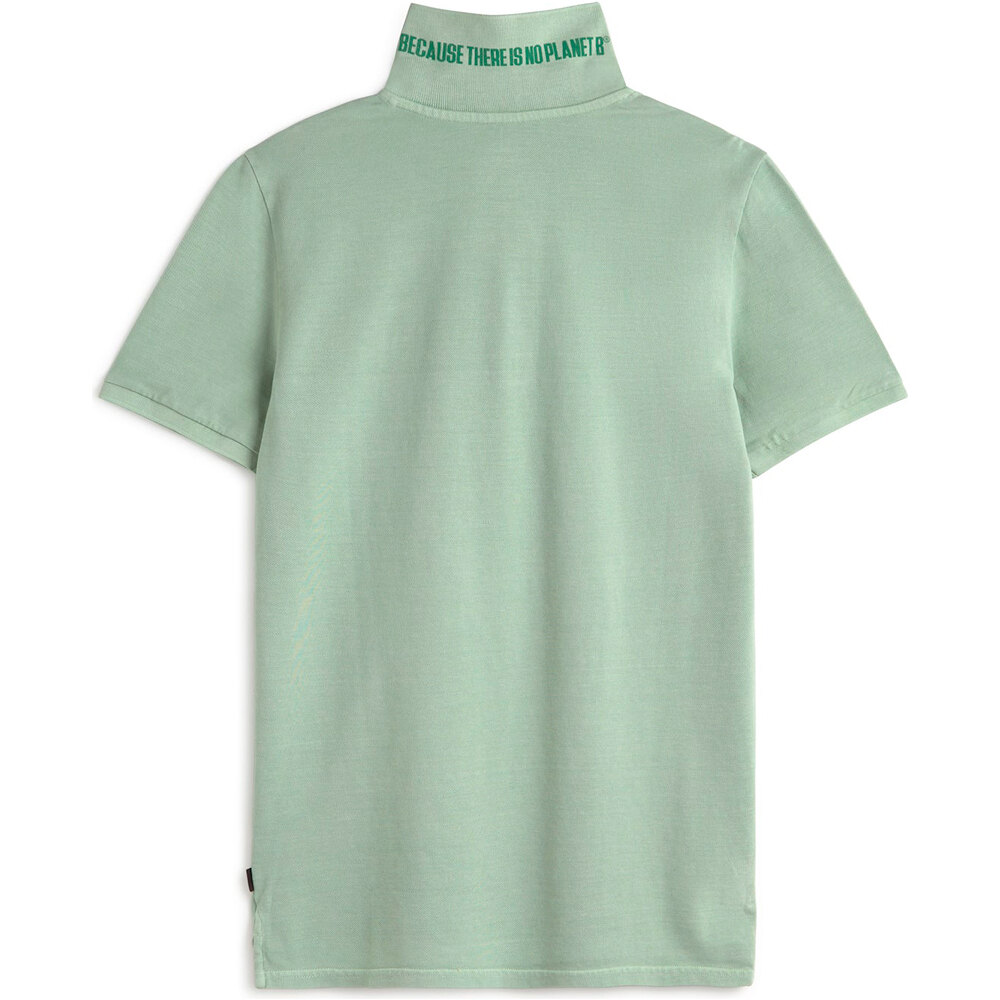 Ecoalf polo manga corta hombre TEDAN POLO MAN vista trasera