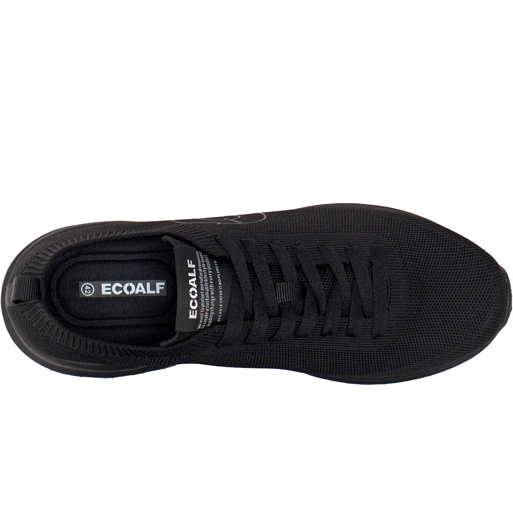 Ecoalf zapatilla moda hombre CONDE KNIT PLAIN MAN vista trasera