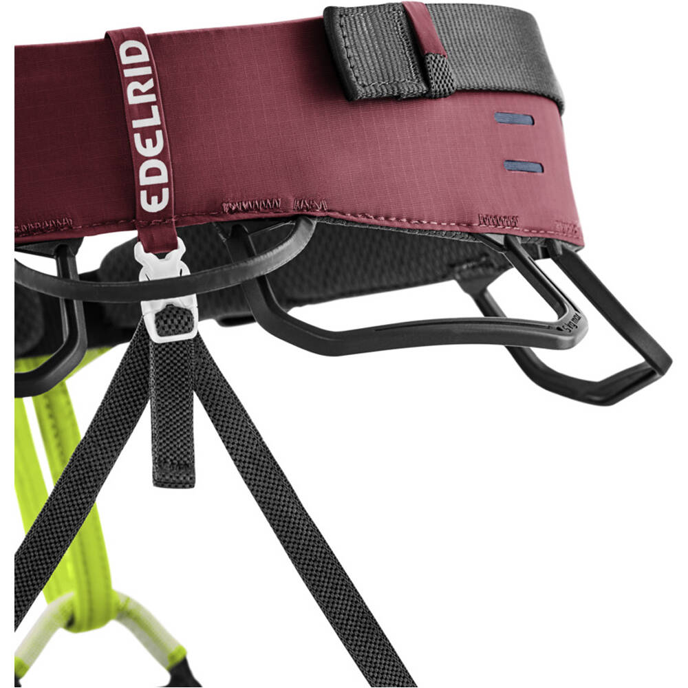 Edelrid arnés SIRANA TC II Beetroot arns escalada CE 04