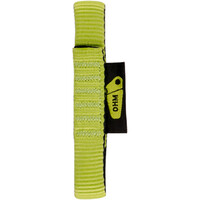 Edelrid cinta express JIM OHM SLING 16 mm II 10 cm Neon Green CE vista frontal
