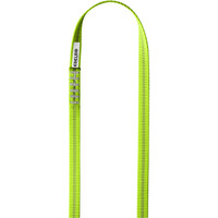 Edelrid cinta express PES SLING 16 mm 60 cm Neon Green anillo cinta plana CE vista frontal