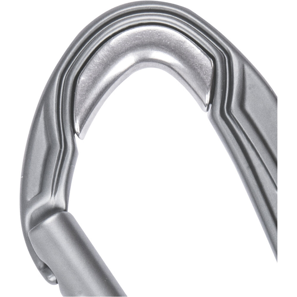 Edelrid mosquetón escalada BULLETPROOF STRAIGHT II Slate mosquetn CE 02