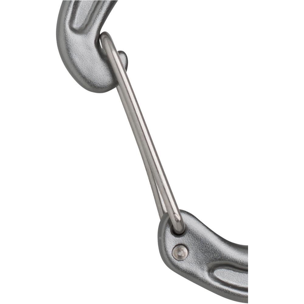 Edelrid mosquetón escalada NINETEEN G Slate mosquetn CE 01