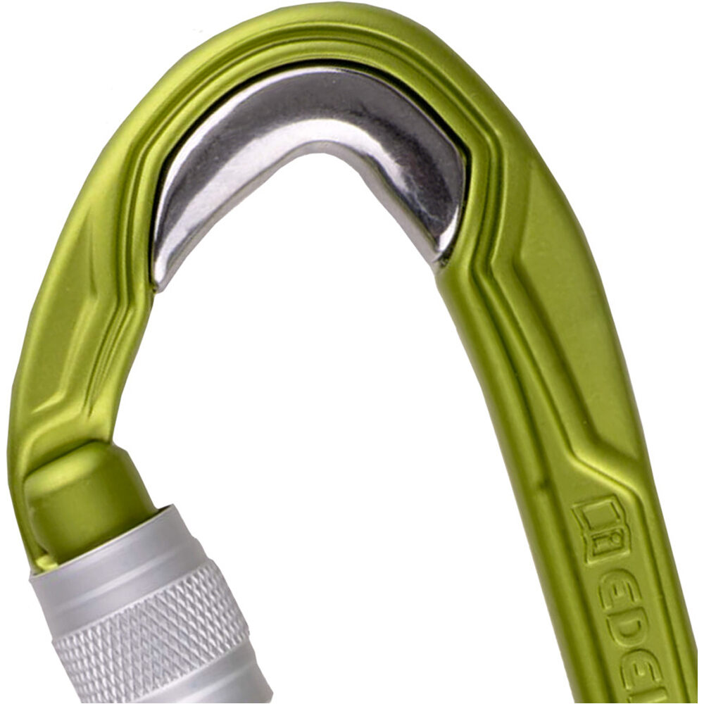 Edelrid mosquetón seguridad BULLETPROOF SCREW Oasis mosquetn CE 01