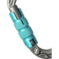 Edelrid mosquetón seguridad HMS BULLETPROOF TRIPLE Slate mosquetn CE 01