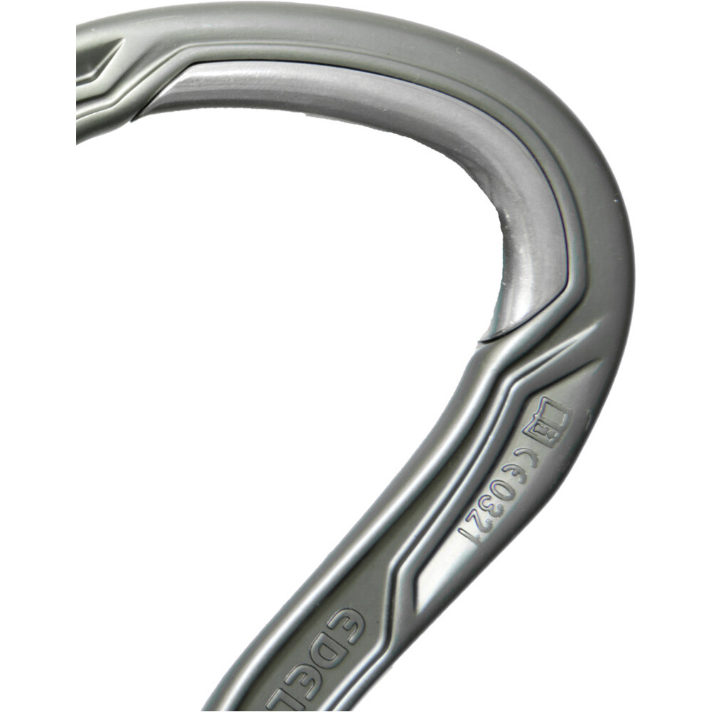 Edelrid mosquetón seguridad HMS BULLETPROOF TRIPLE Slate mosquetn CE 02