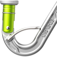 Edelrid mosquetón seguridad HMS STRIKE SCREW FG II Silver mosquetn CE 02