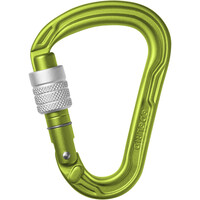 Edelrid mosquetón seguridad HMS STRIKE SCREW II Oasis mosquetn CE vista frontal