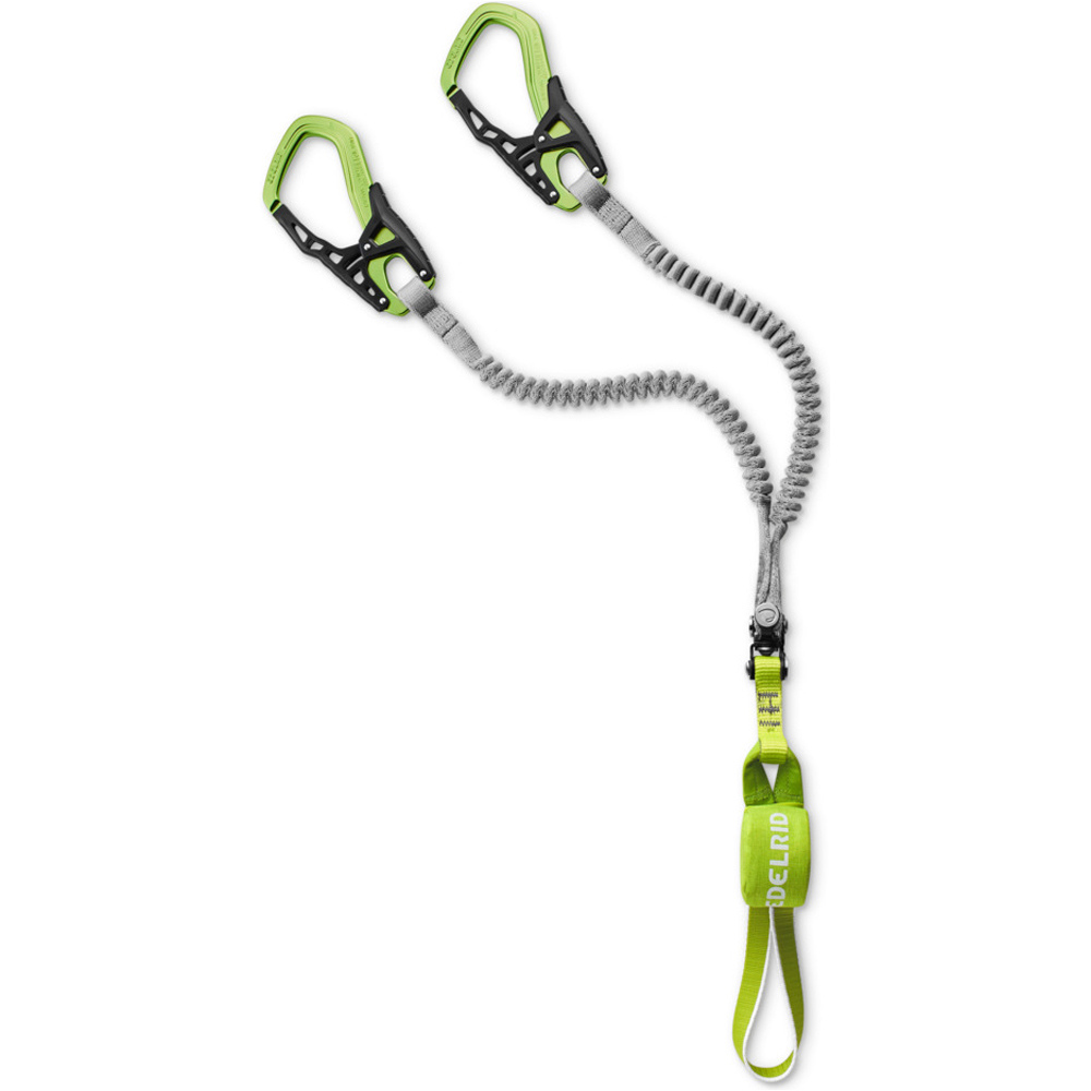 Edelrid varios roca CABLE COMFORT VI Oasis amarre doble ferr vista frontal