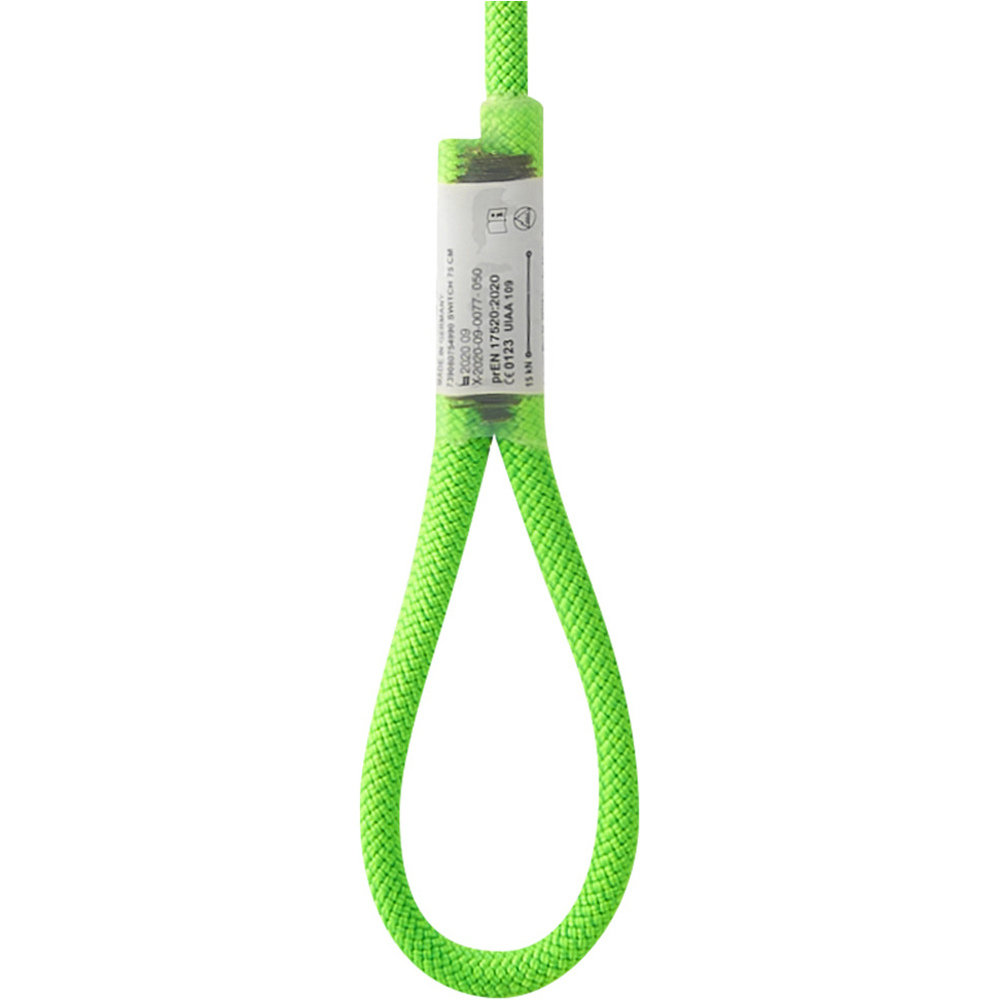 Edelrid varios roca SWITCH 75 cm Neon Green cabo de anclaje simple CE 01