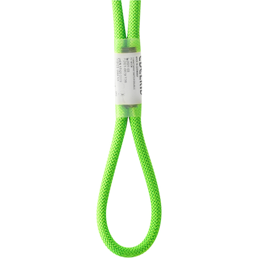 Edelrid varios roca SWITCH DOUBLE 75/40 cm Neon Green cabo de anclaje doble CE 01