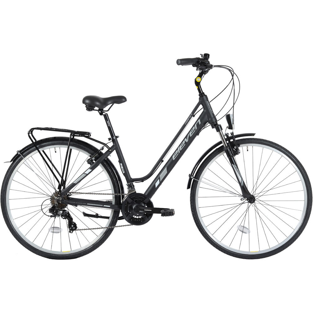 Eleven bicicletas de paseo COMFORT SENHORA 700 21V vista frontal