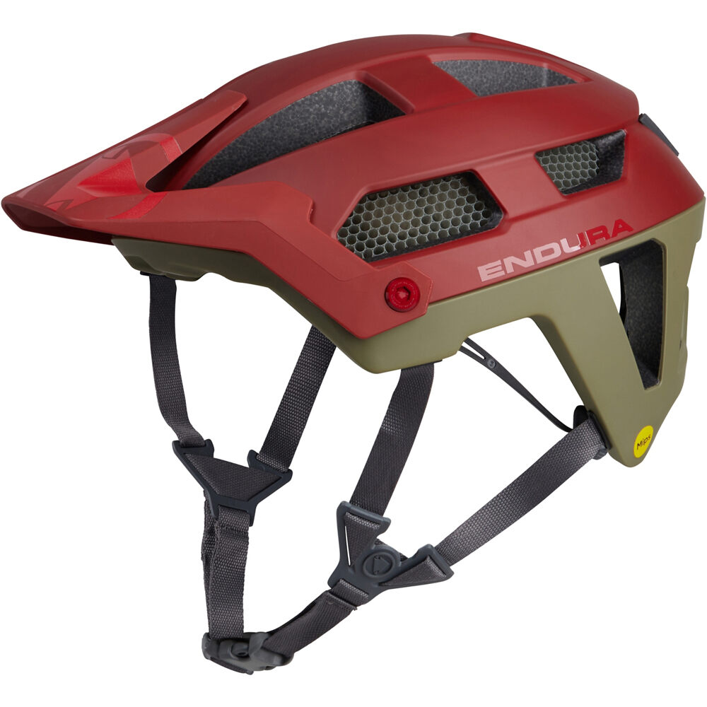 Endura casco bicicleta SINGLETRACK MIPS HELMET vista frontal