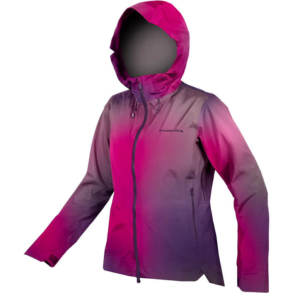 Endura chaqueta impermeable ciclismo mujer WOMEN'S MT500 WATERPROOF JACKET vista frontal