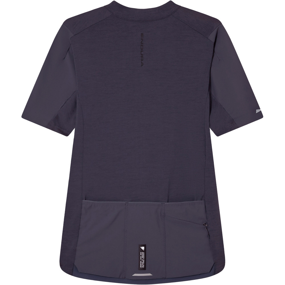 Endura maillot manga corta hombre AllTrack Ride S/S Jersey vista trasera