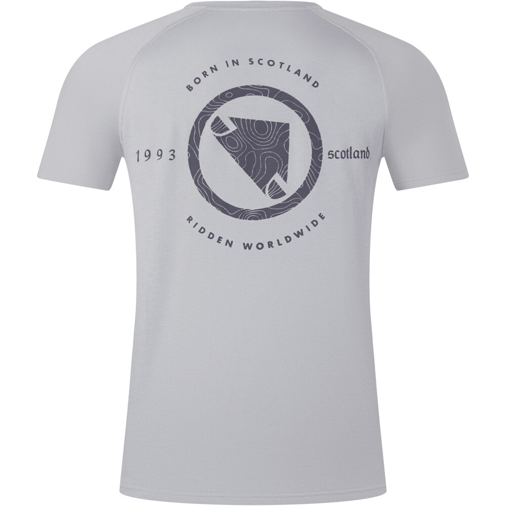 Endura maillot manga corta hombre LOOP S/S TECH TEE vista trasera