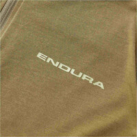 Endura maillot manga corta hombre LOOP S/S ZIPPED JERSEY vista detalle