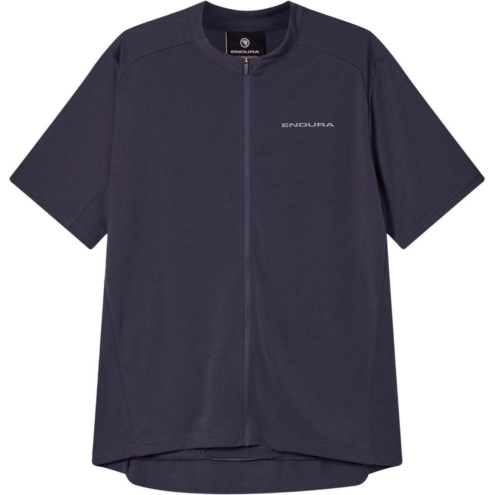 Endura maillot manga corta hombre LOOP S/S ZIPPED JERSEY vista frontal