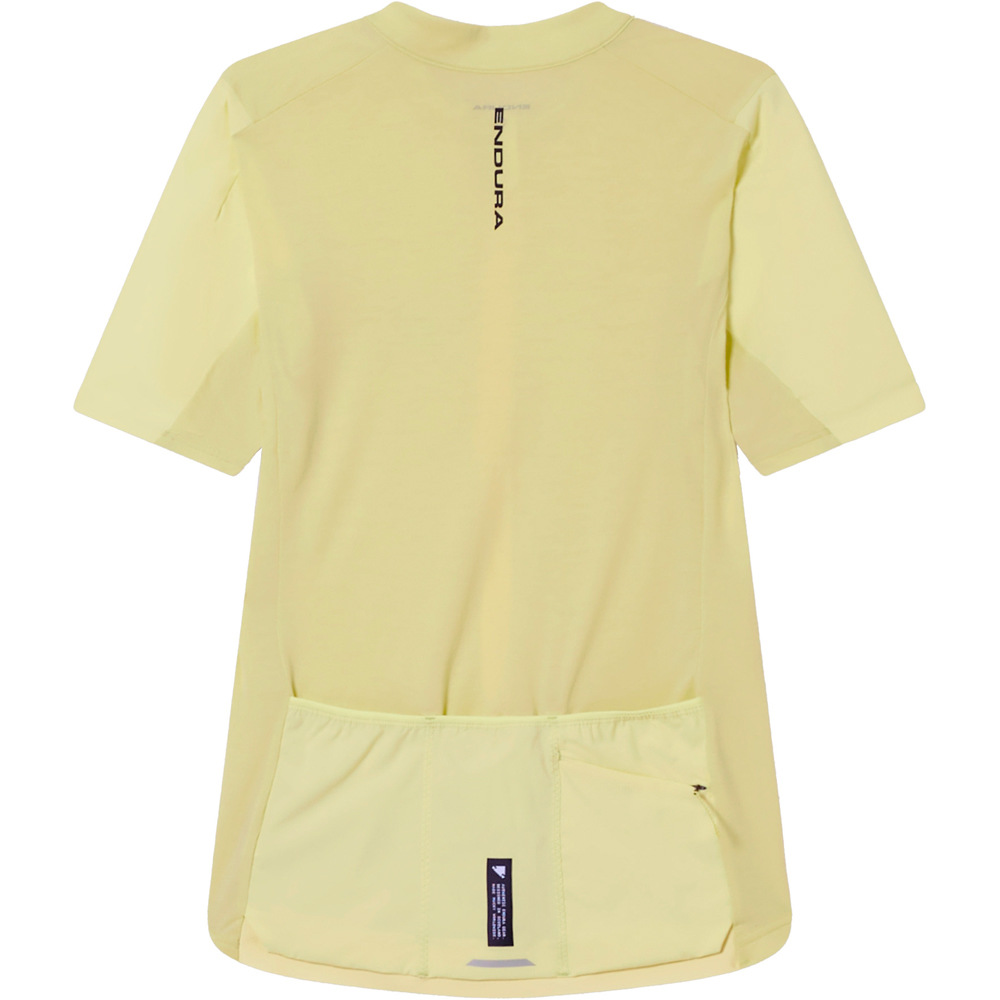Endura maillot manga corta mujer AllTrack Ride S/S Jersey vista trasera