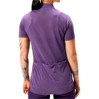 Endura maillot manga corta mujer Women's Loop S/S Zipped Jersey vista trasera