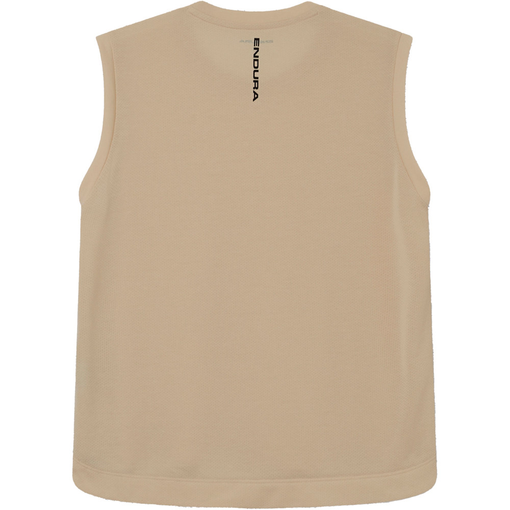 Endura maillot manga corta mujer Women's Loop Tech Tank vista trasera