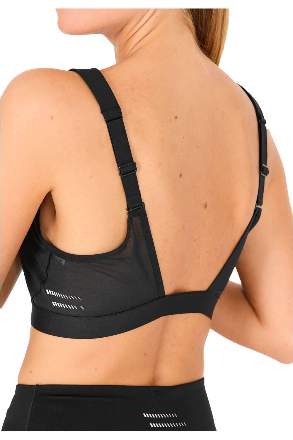 Endurance body running mujer Crystale W Zip Sports Bra 03