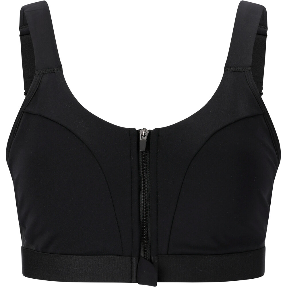 Endurance body running mujer Crystale W Zip Sports Bra 04