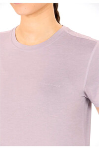 Endurance camiseta entrenamiento manga corta mujer Alvaly W Melange S/S Tee vista detalle