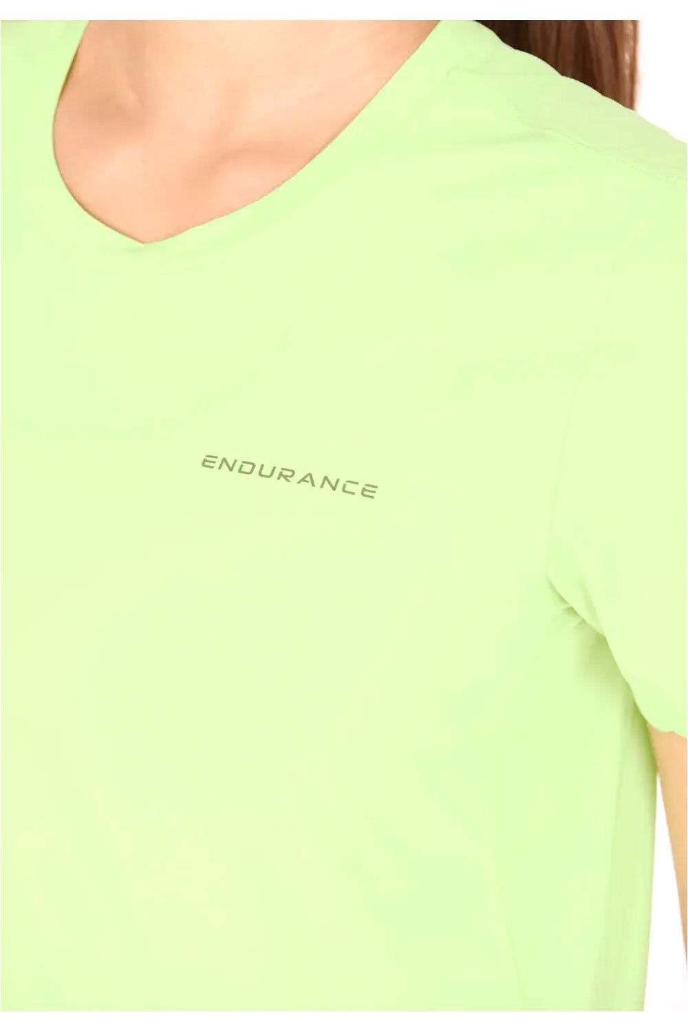 Endurance camiseta entrenamiento manga corta mujer Nan W S/S Tee vista detalle