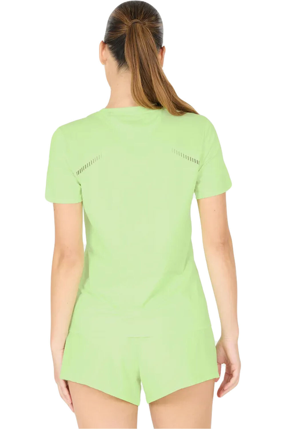 Endurance camiseta entrenamiento manga corta mujer Nan W S/S Tee vista trasera